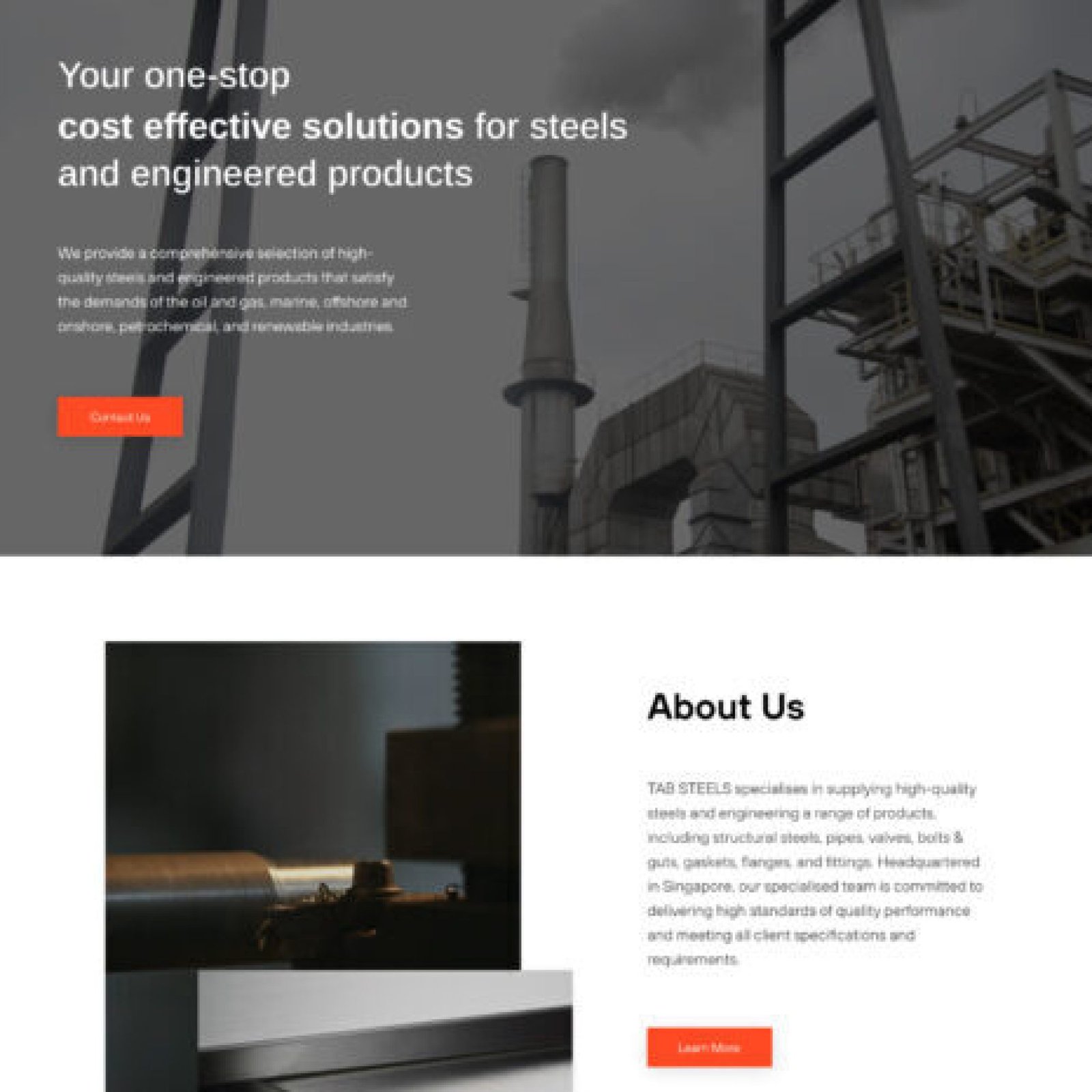 01 landing page